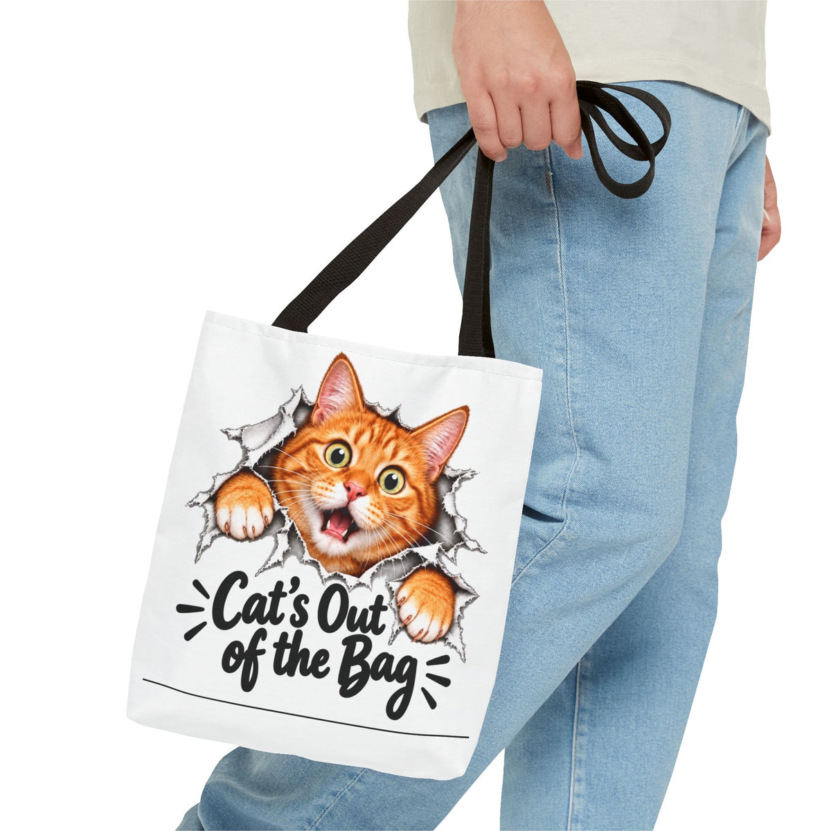 Cat’s Out of the Bag Tote Bag