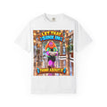 Spiky and Leo Let that Sink In Idiom Joke Unisex Garment-Dyed T-shirt