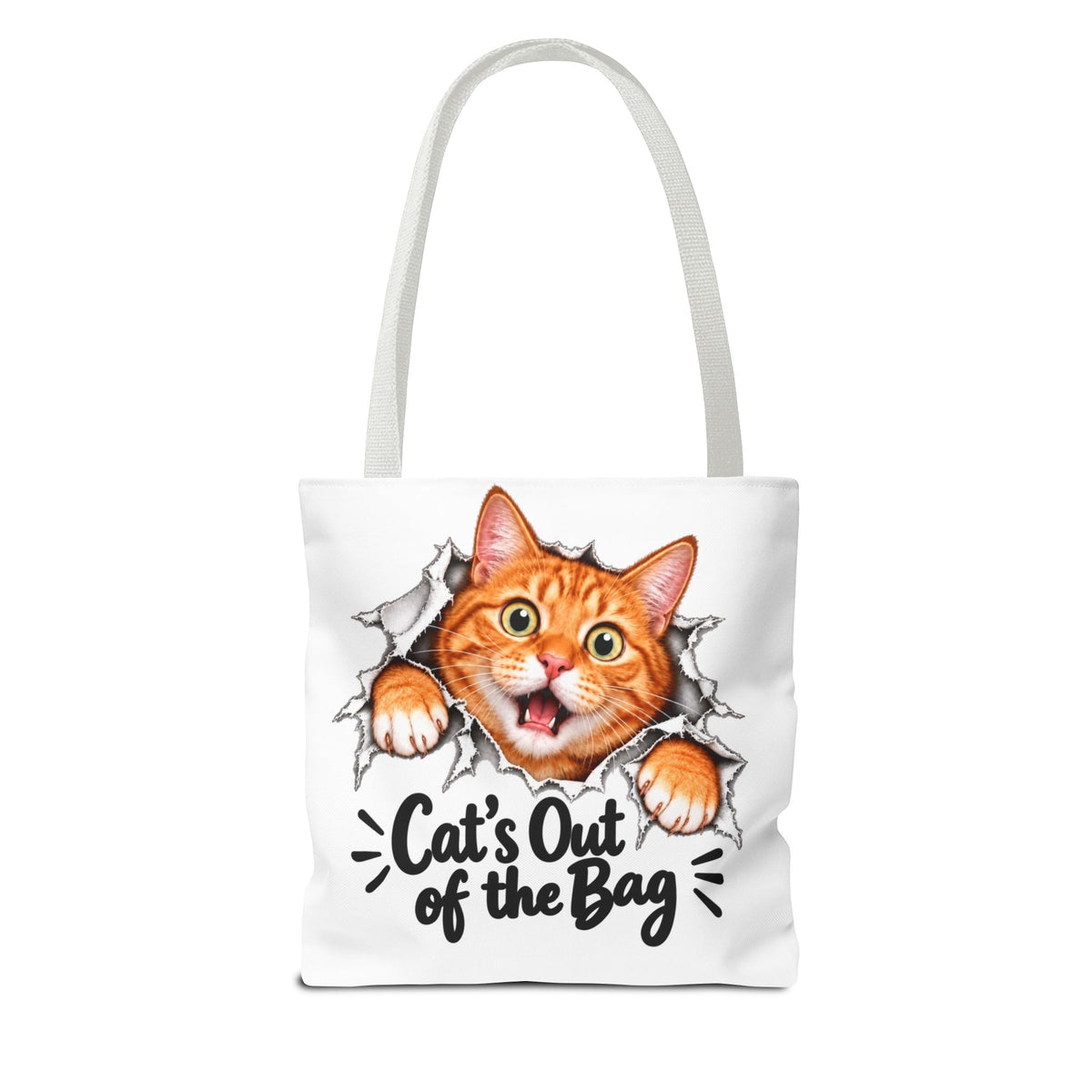 Cat’s Out of the Bag Tote Bag