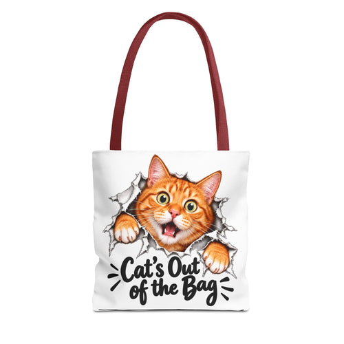 Cat’s Out of the Bag Tote Bag