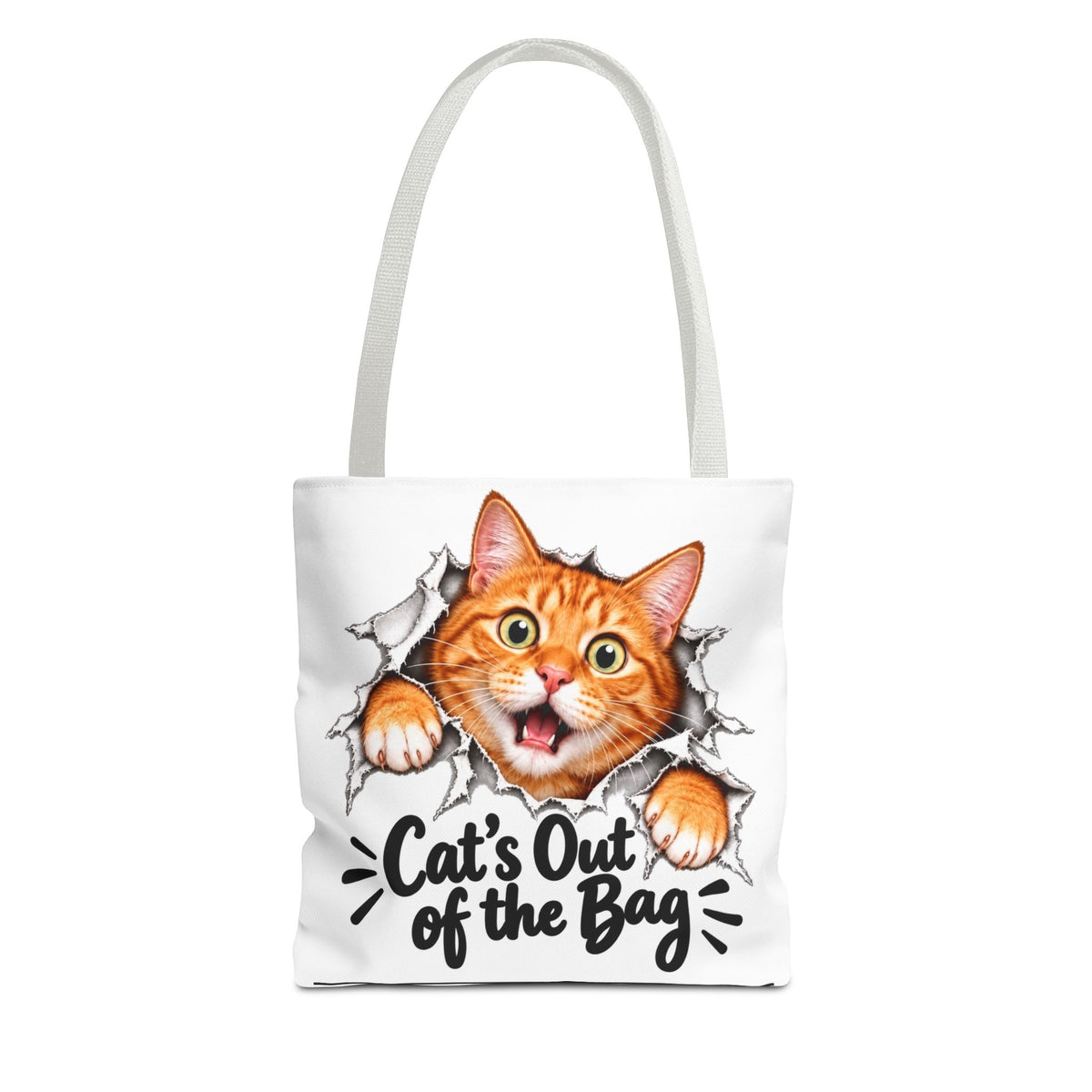 Cat’s Out of the Bag Tote Bag