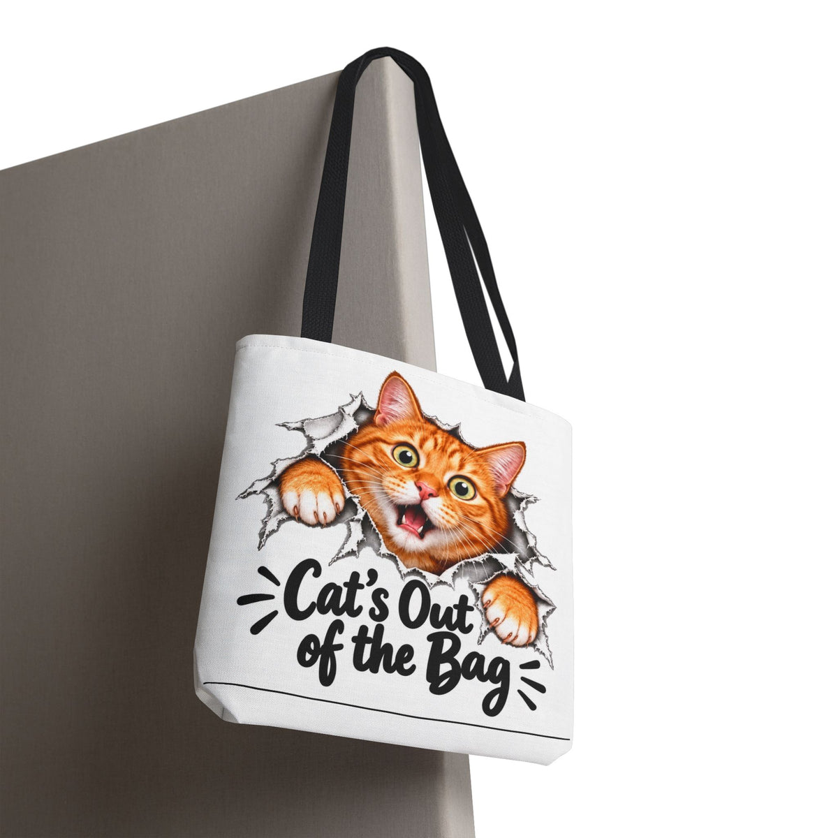 Cat’s Out of the Bag Tote Bag